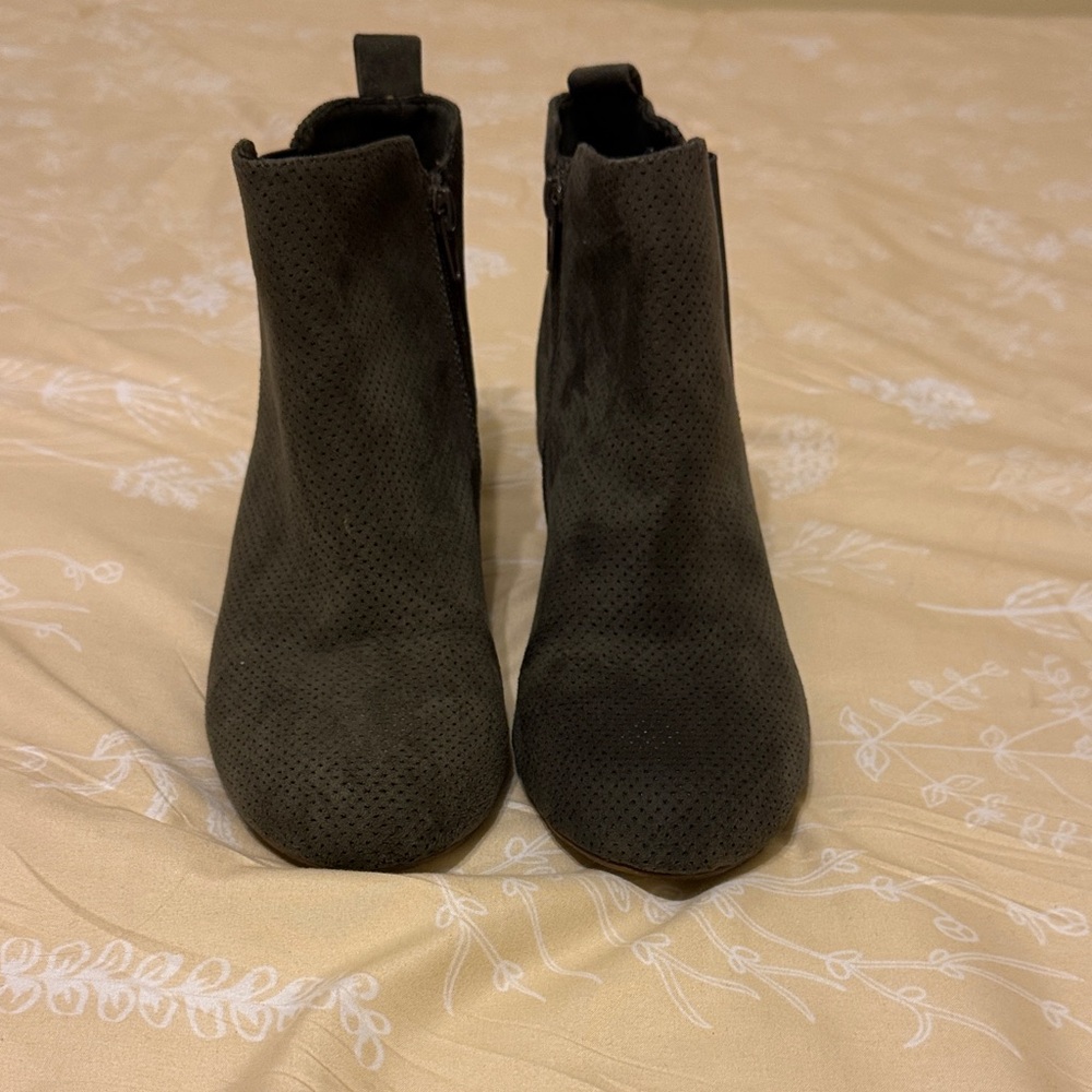 MIA Charcoal Ankle Booties